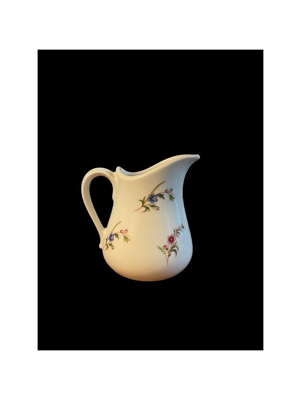 Cordon Bleu France Vintage Floral Creamer Pitcher 4 1/2"